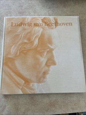Ludwig van Beethoven Hardcover Book Bicentennial Edition, 1770-1970